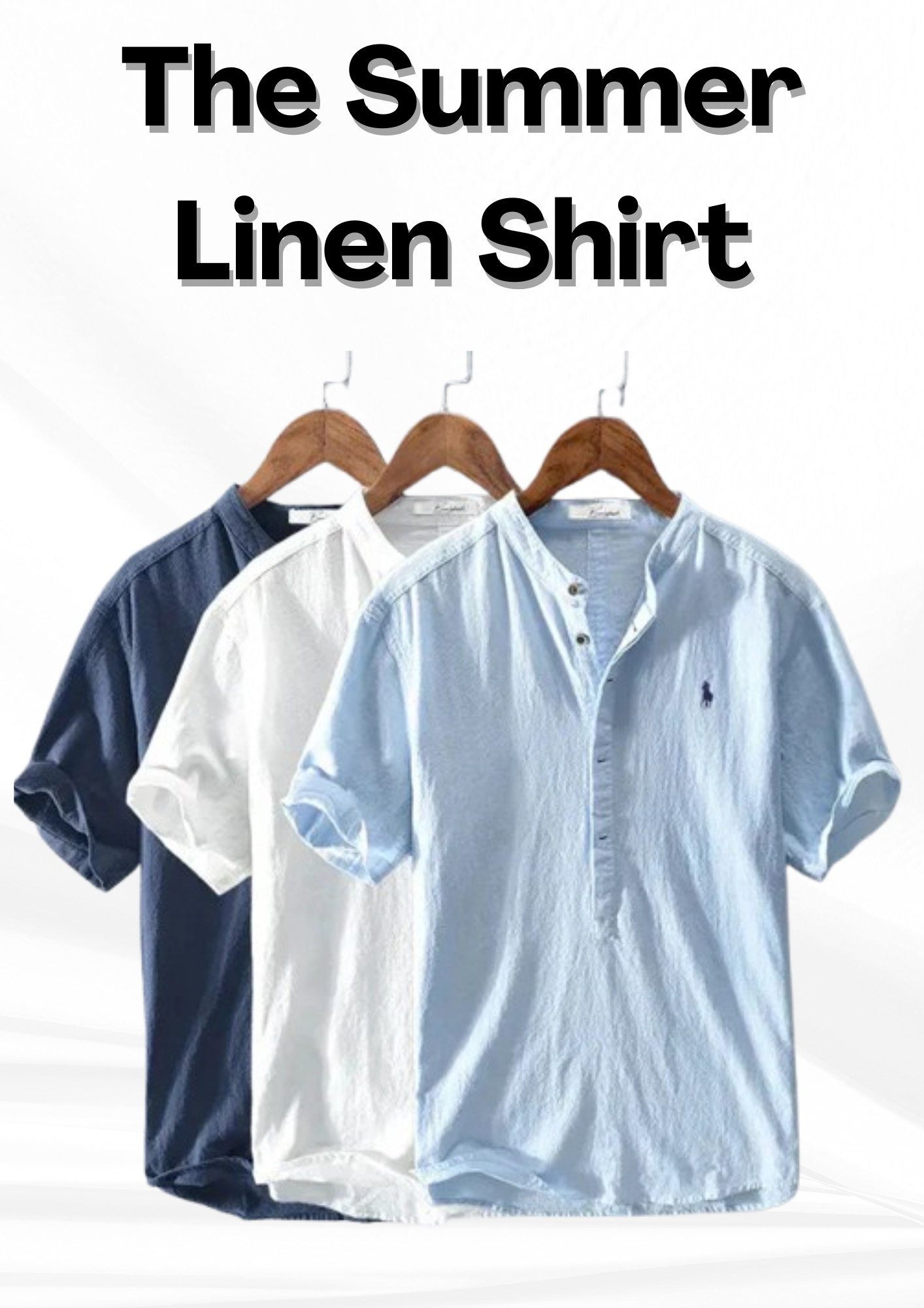 Summer Linen Shirt - BUY 2, Get 1 FREE!